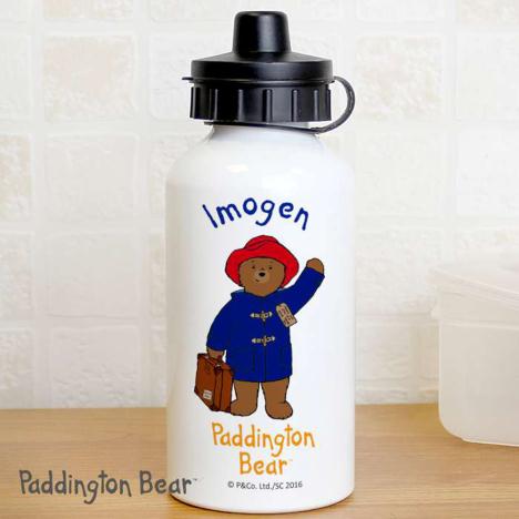 Personalised Paddington Bear 400ml Drinks Bottle Extra Image 1